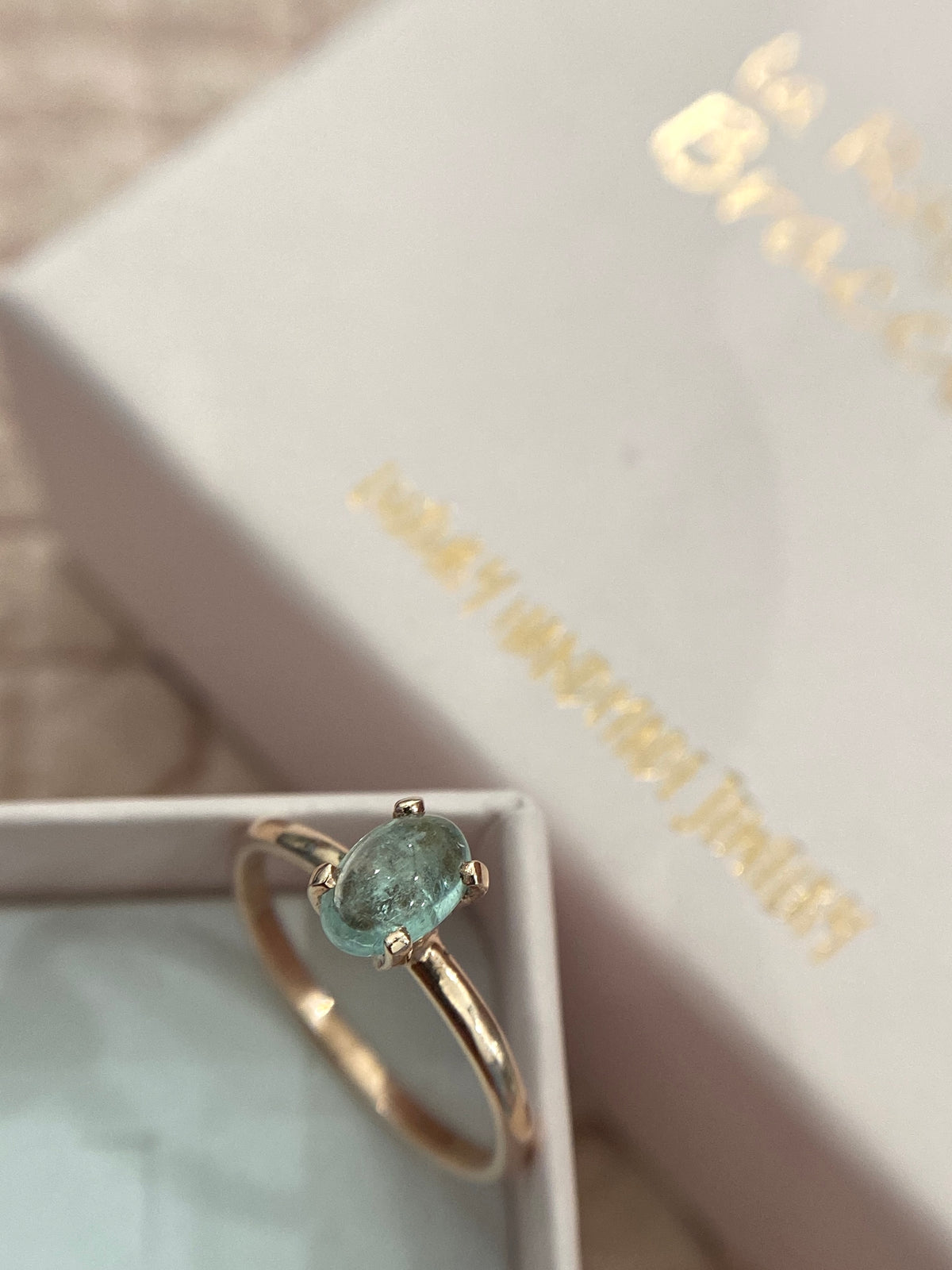 Anello Nudo Tormalina