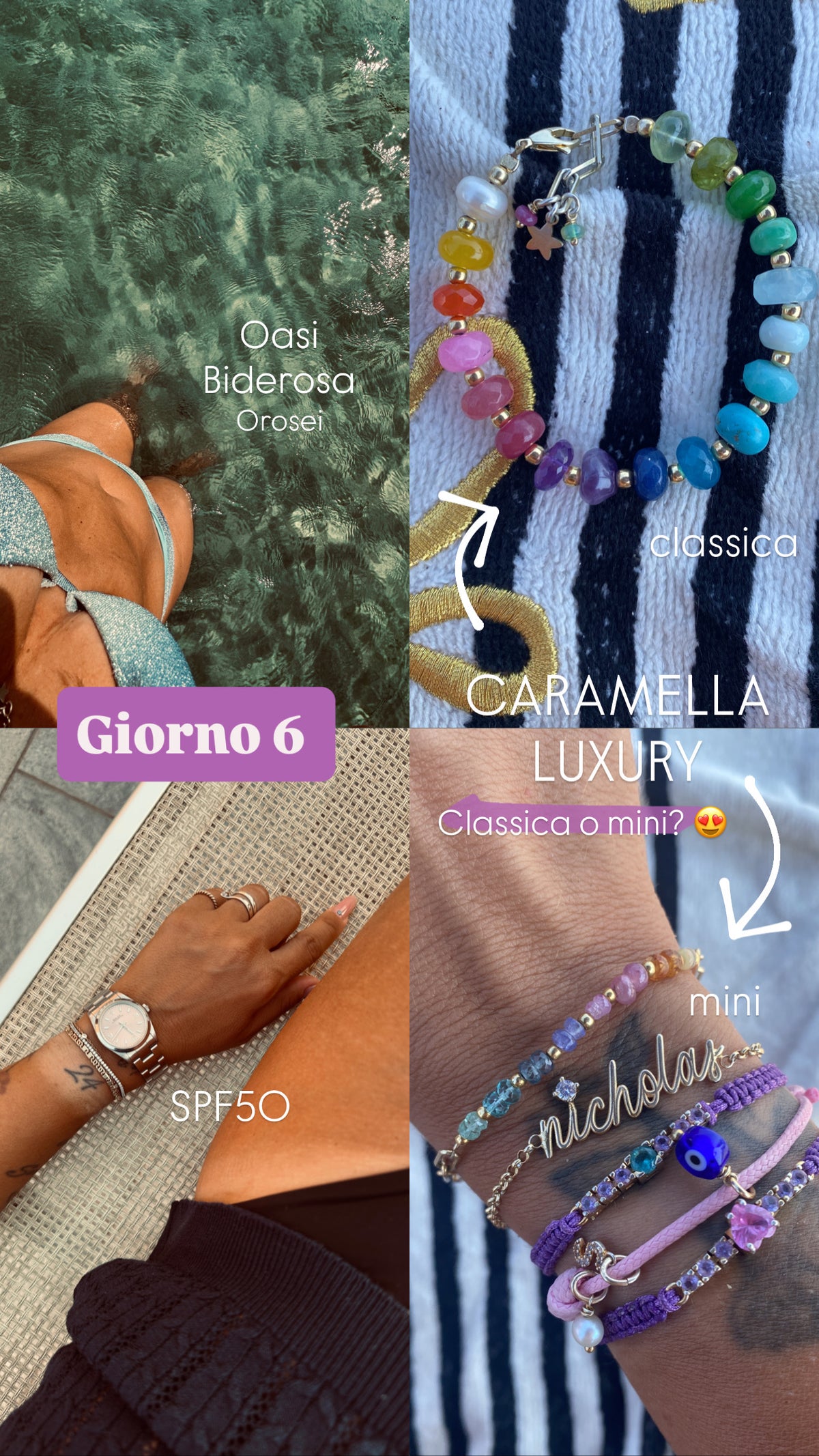 Bracciale Caramella Luxury Rainbow Mini