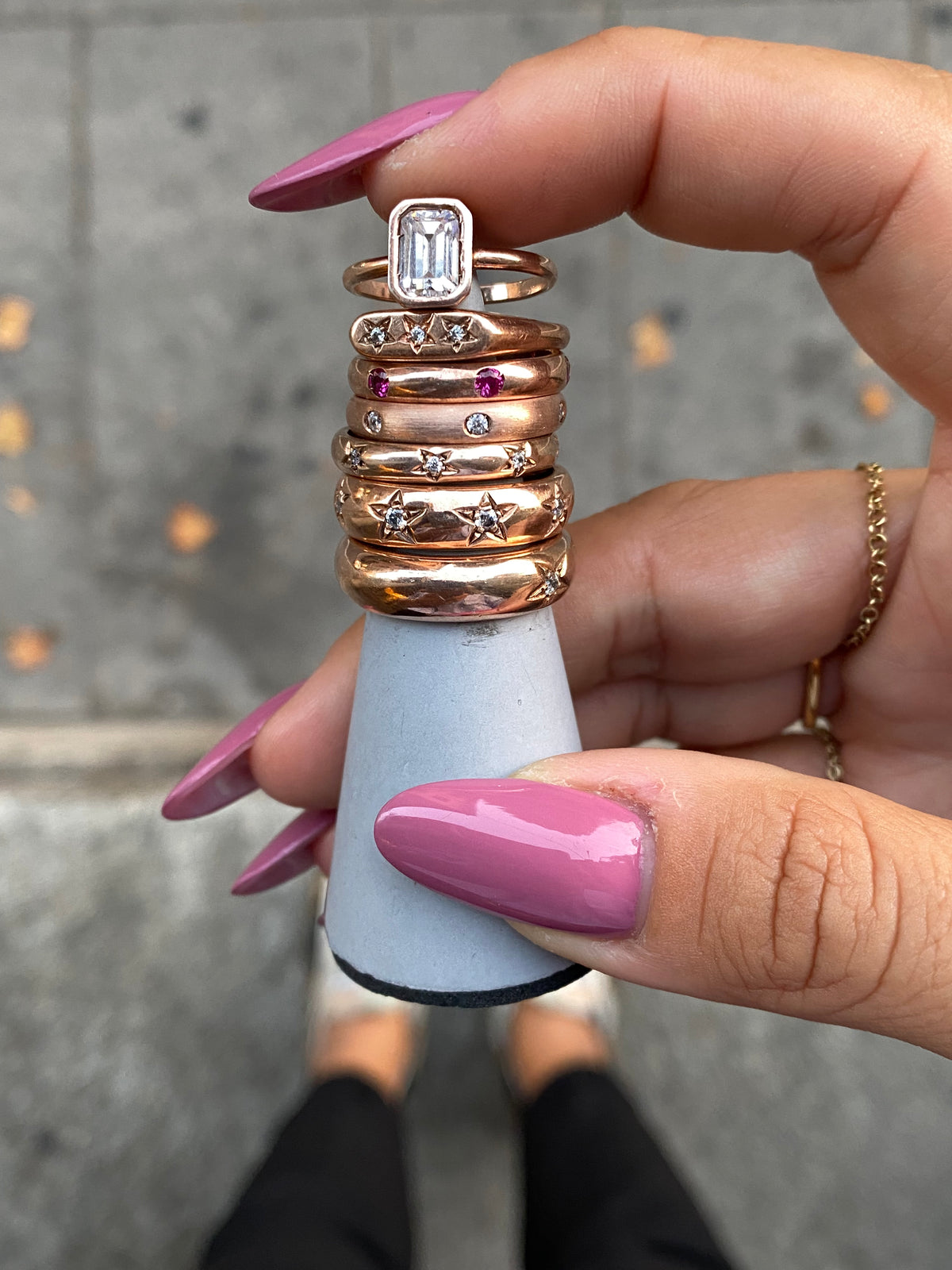 Wrought Rectangle Ring