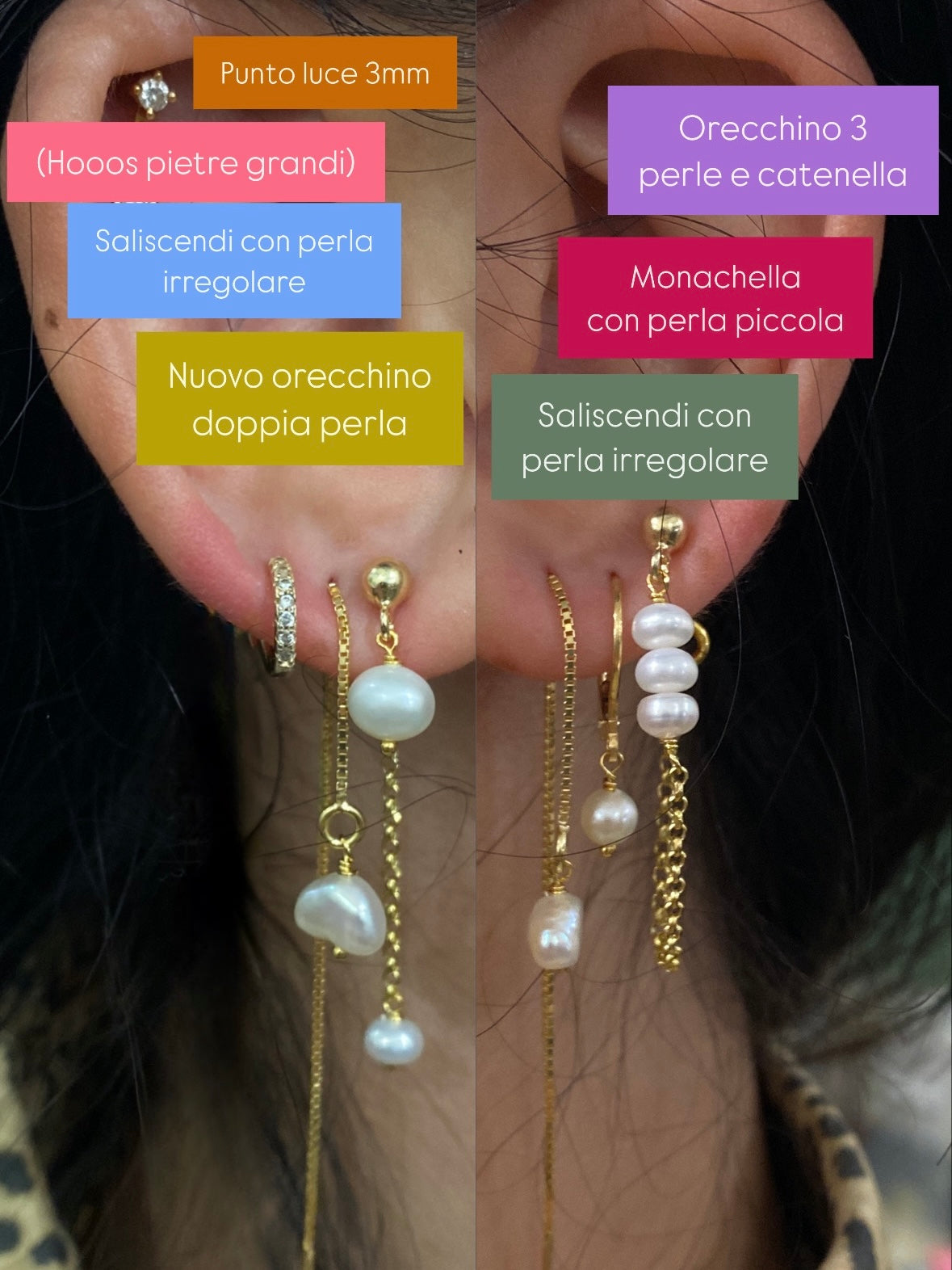 Orecchini Perle