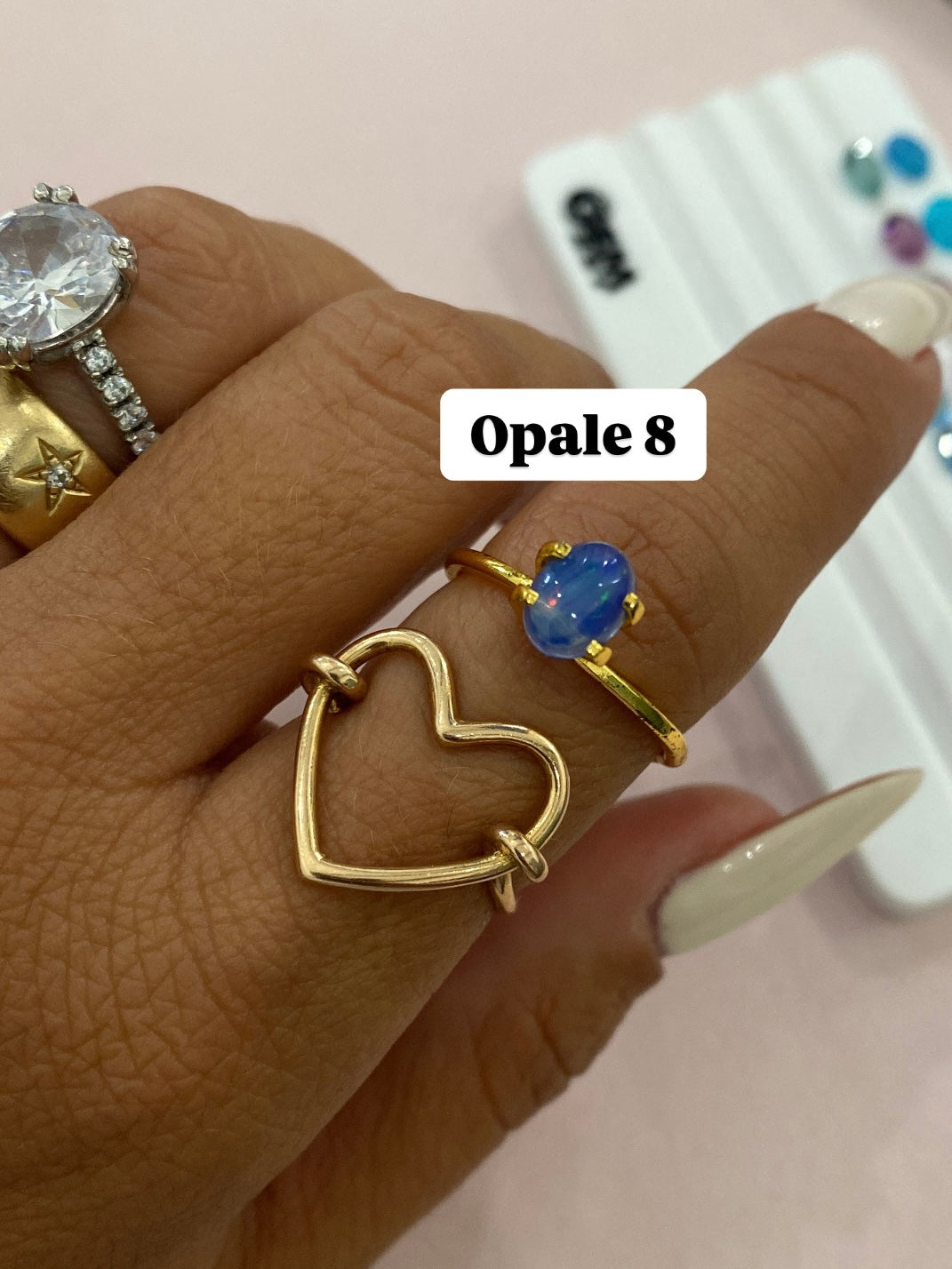 Opale Azzurro Drop