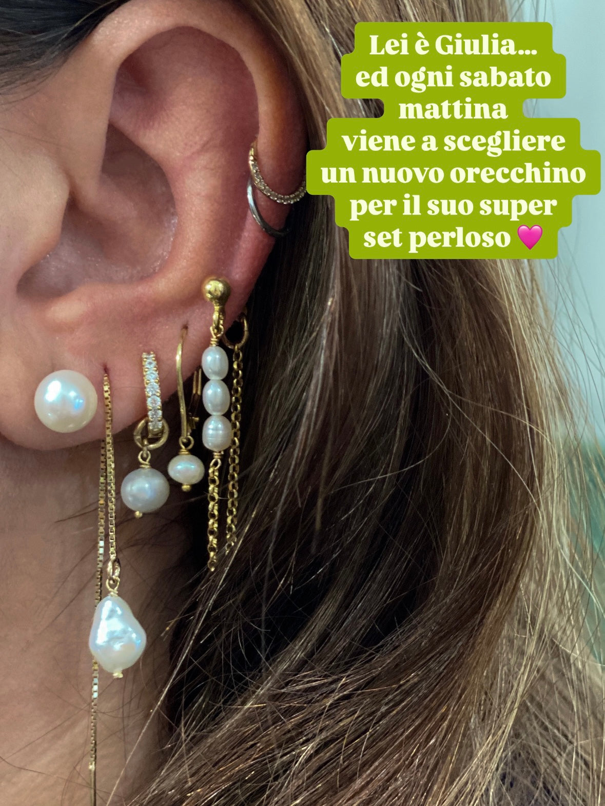 Orecchini Perle