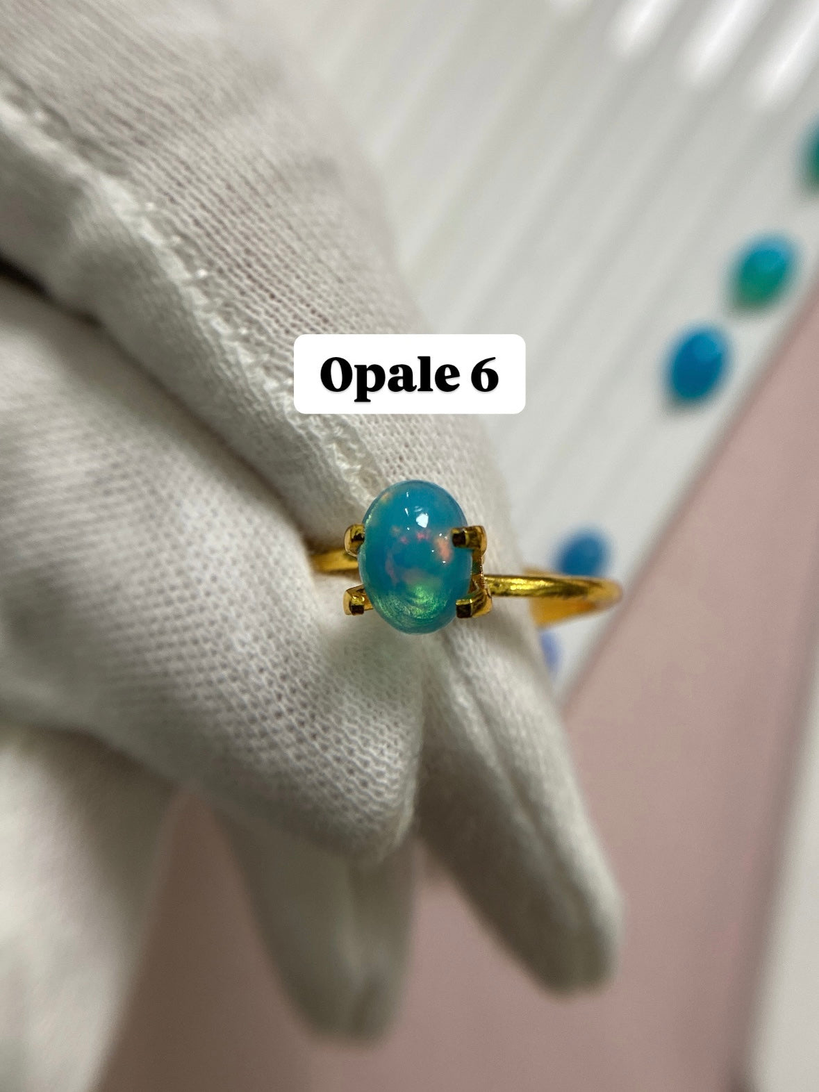 Opale Azzurro Drop