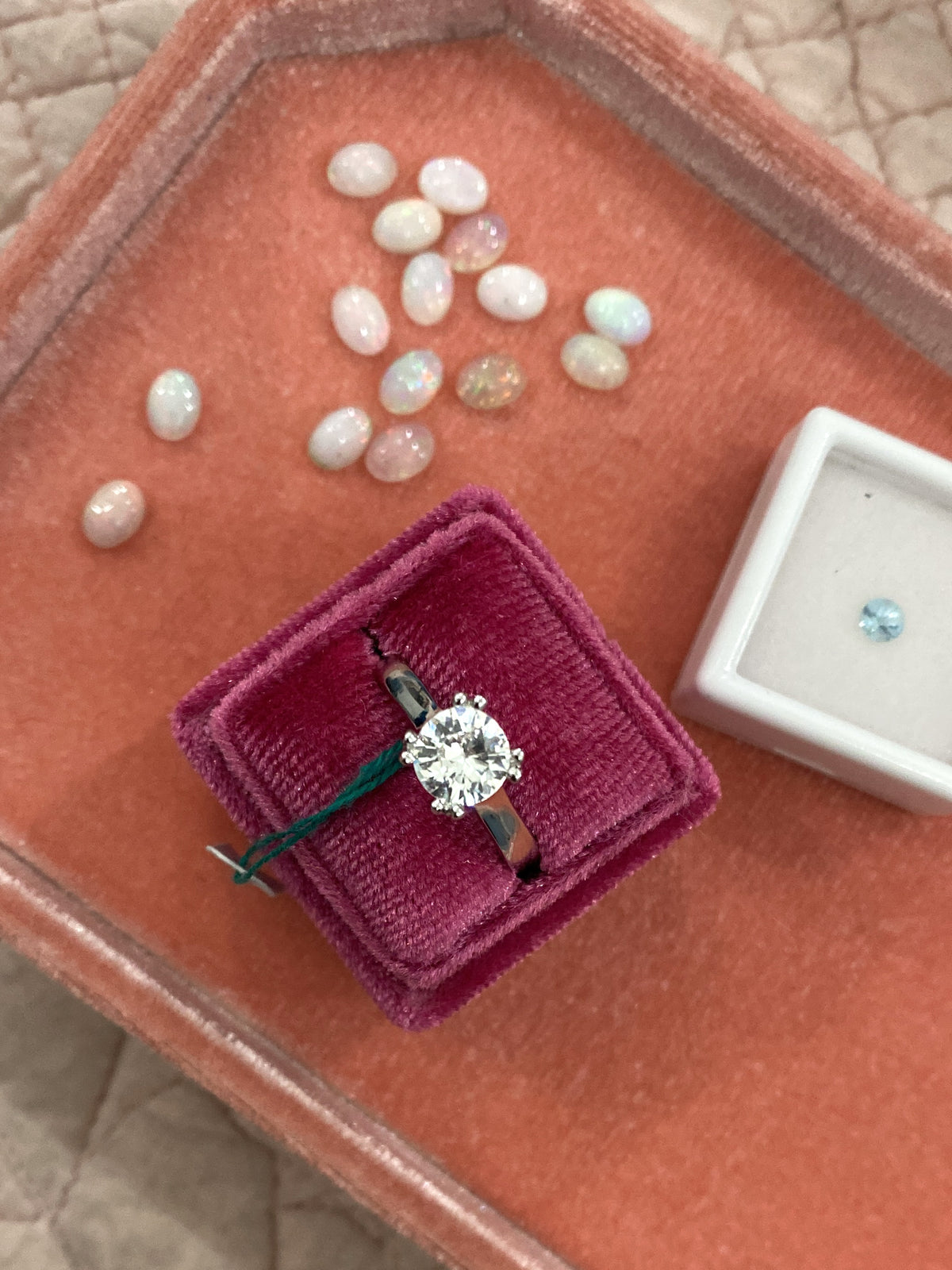 SOLITAIRE RING 7 mm