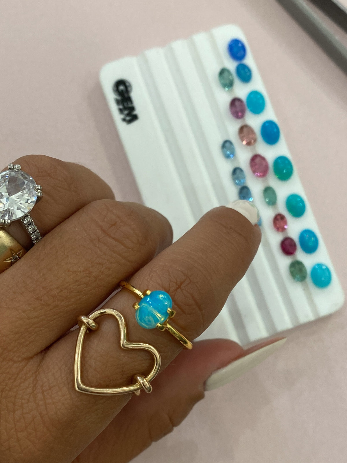 BLUE OPAL DROP