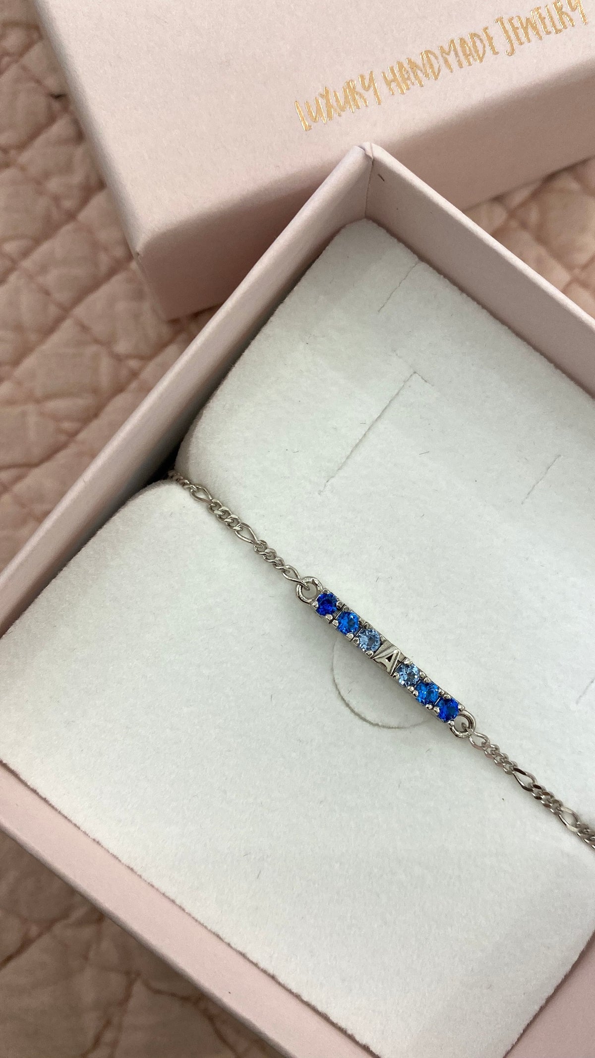 LES PETITE REBELLE BRACELET WITH LETTER CHARM