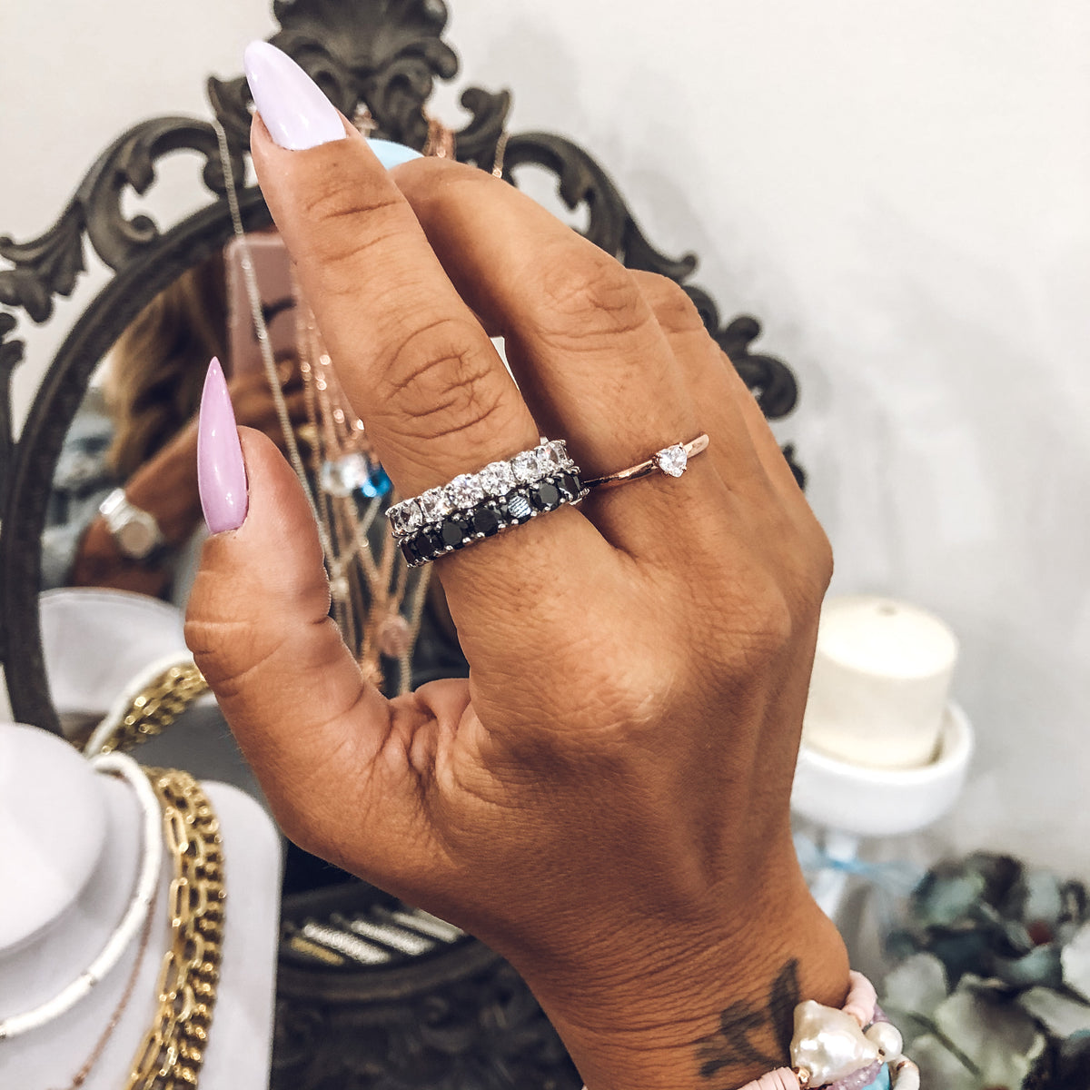 Oversized Eternity Ring